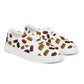 Gummy Bears - Men’s lace-up canvas shoes - White