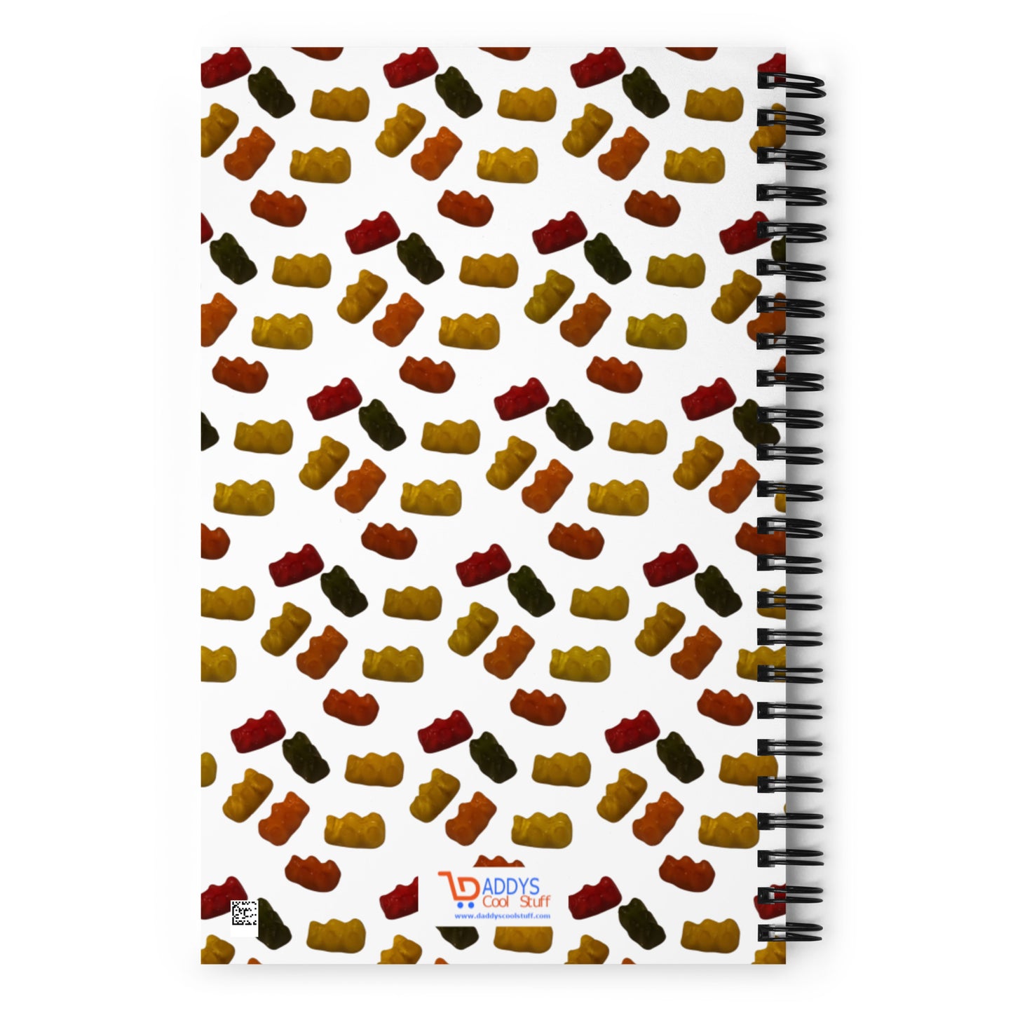 Gummy Bears -  Spiral notebook - white