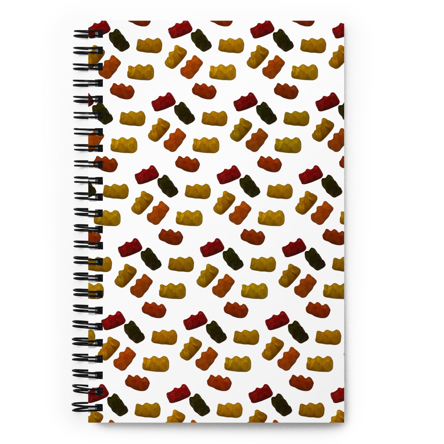 Gummy Bears -  Spiral notebook - white