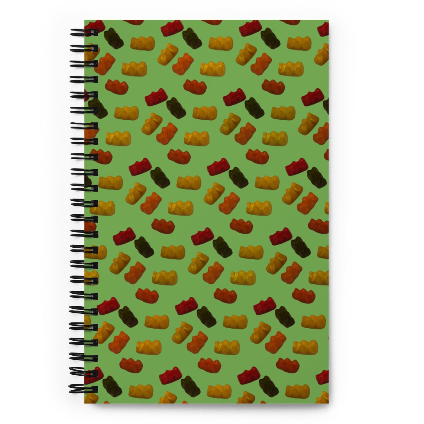 Gummy Bears -  Spiral notebook - green