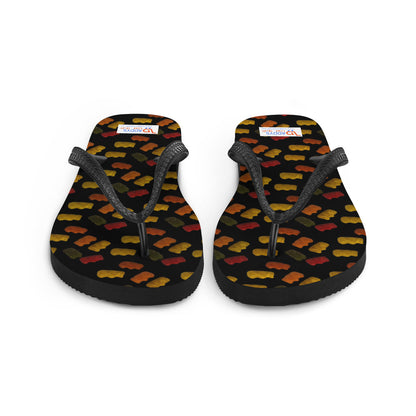 Gummy Bears - Flip-Flops- Black