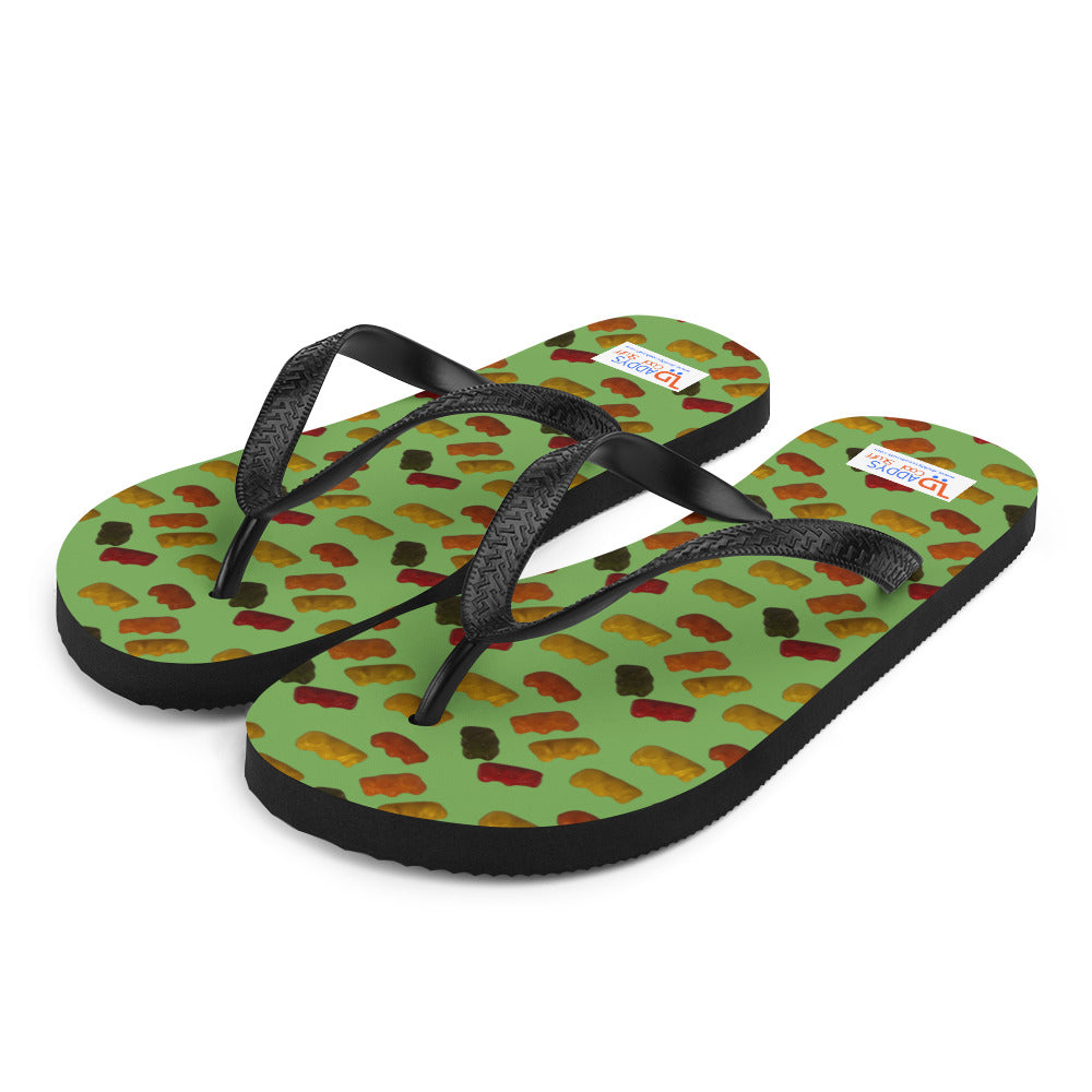 Gummy Bears - Flip-Flops - Green