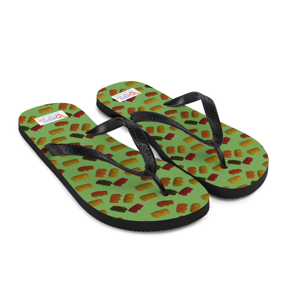 Gummy Bears - Flip-Flops - Green