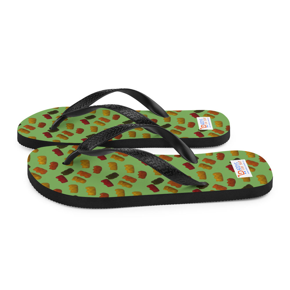 Gummy Bears - Flip-Flops - Green