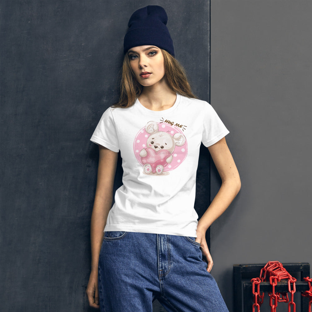 Hug Me Teddybear - Women's short sleeve t-shirt